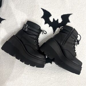 Demonia Technopagan Boots US size 9
